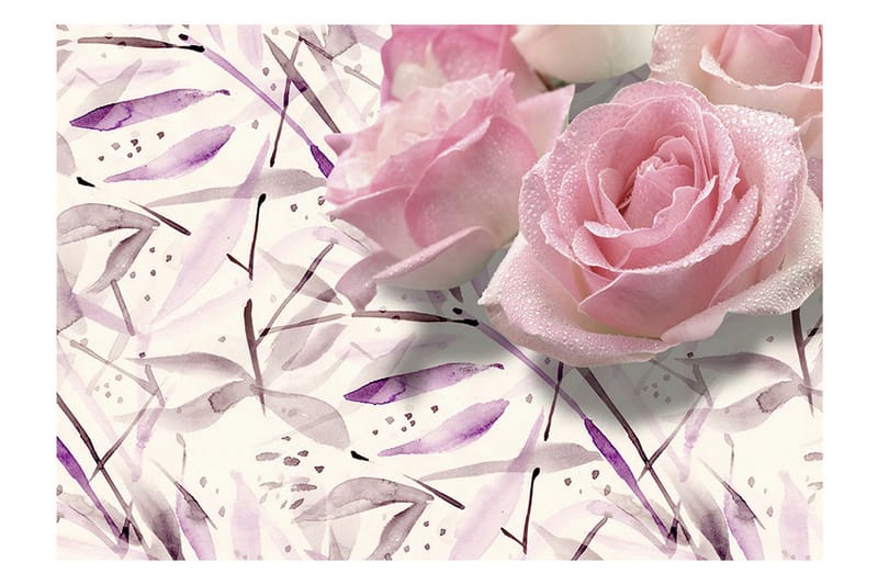 FOTOTAPET Name Day Wishes 100x70 - Artgeist sp. z o. o. - Inredning & dekor - Väggdekor - Tapeter & tapettillbehör - Fototapeter