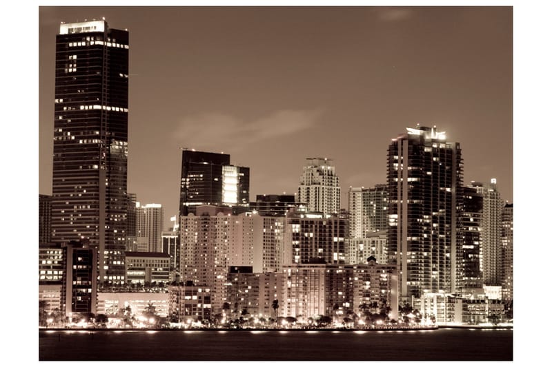 Fototapet Nattliv Miami 300x231, Artgeist sp. z o. o.