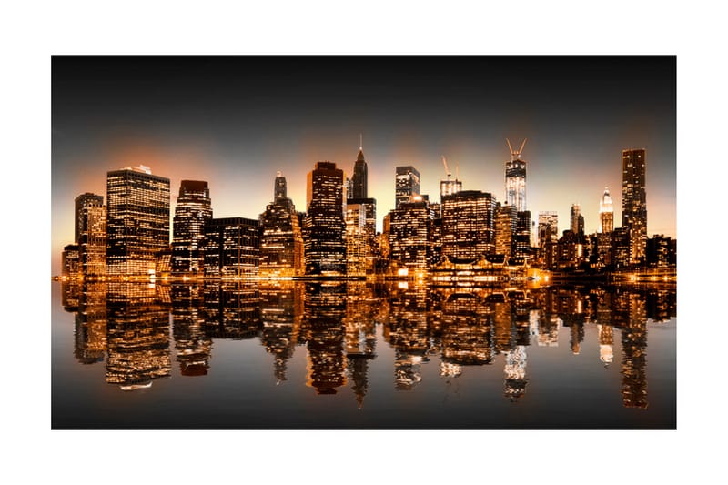 Fototapet New York Och Guld 450x270, Artgeist sp. z o. o.