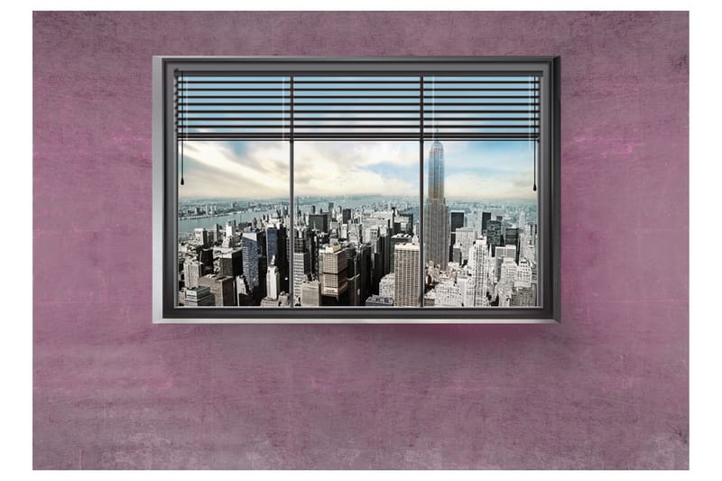 Fototapet New York Window II 300x210 - Artgeist sp. z o. o. - Inredning & dekor - Väggdekor - Tapeter & tapettillbehör - Fototapeter