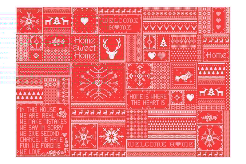 FOTOTAPET Norwegian Composition 400x280, Artgeist sp. z o. o.