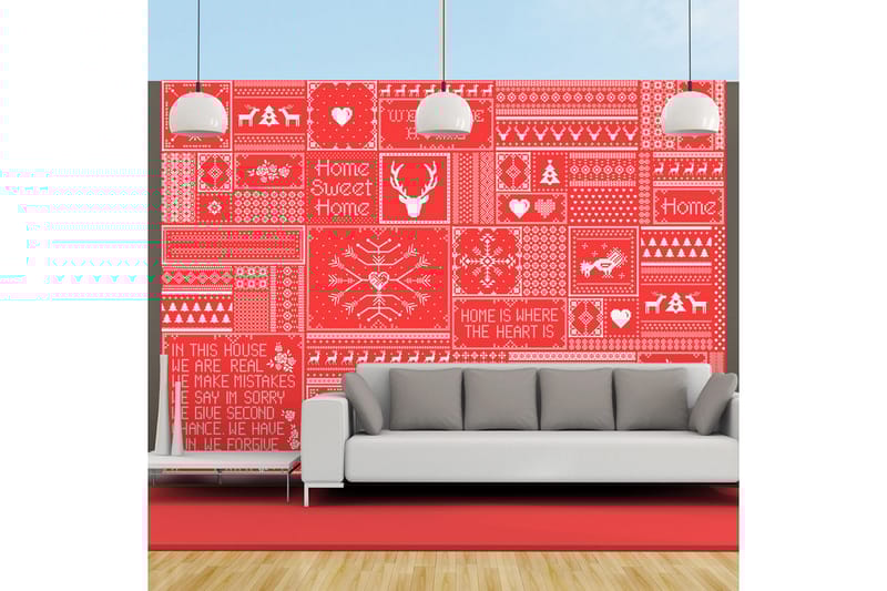 FOTOTAPET Norwegian Composition 400x280 - Artgeist sp. z o. o. - Inredning & dekor - Väggdekor - Tapeter & tapettillbehör - Fototapeter