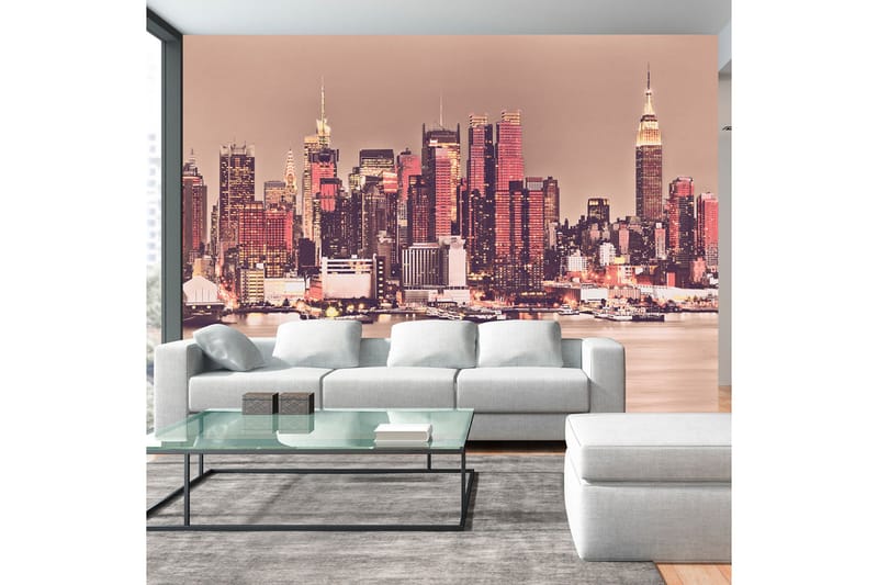 FOTOTAPET NY Midtown Manhattan Skyline 200x140 - Artgeist sp. z o. o. - Inredning & dekor - Väggdekor - Tapeter & tapettillbehör - Fototapeter