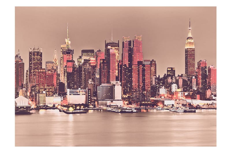 FOTOTAPET NY Midtown Manhattan Skyline 200x140 - Artgeist sp. z o. o. - Inredning & dekor - Väggdekor - Tapeter & tapettillbehör - Fototapeter