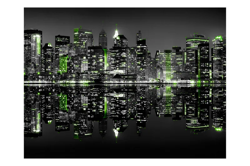 Fototapet NYC Sover 250x193 - Artgeist sp. z o. o. - Inredning & dekor - Väggdekor - Tapeter & tapettillbehör - Fototapeter
