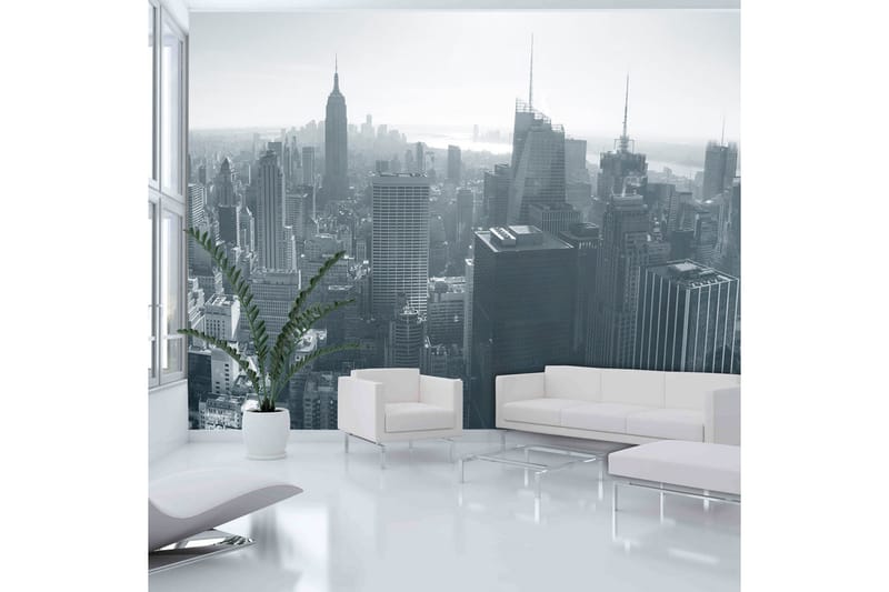 FOTOTAPET NYC Tecken På En Färgad Bakgrund 250x193 - Artgeist sp. z o. o. - Inredning & dekor - Väggdekor - Tapeter & tapettillbehör - Fototapeter