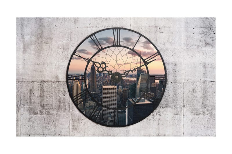Fototapet NYC Time Zone 450x270 - Artgeist sp. z o. o. - Inredning & dekor - Väggdekor - Tapeter & tapettillbehör - Fototapeter