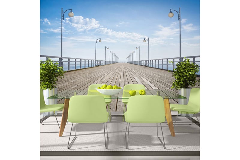 FOTOTAPET On The Pier 250x175 - Artgeist sp. z o. o. - Inredning & dekor - Väggdekor - Tapeter & tapettillbehör - Fototapeter