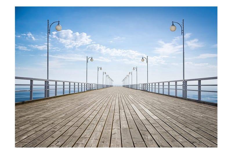 Fototapet On The Pier 400x280 - Artgeist sp. z o. o. - Inredning & dekor - Väggdekor - Tapeter & tapettillbehör - Fototapeter