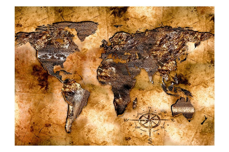 FOTOTAPET Opalescent Continents 300x210, Artgeist sp. z o. o.