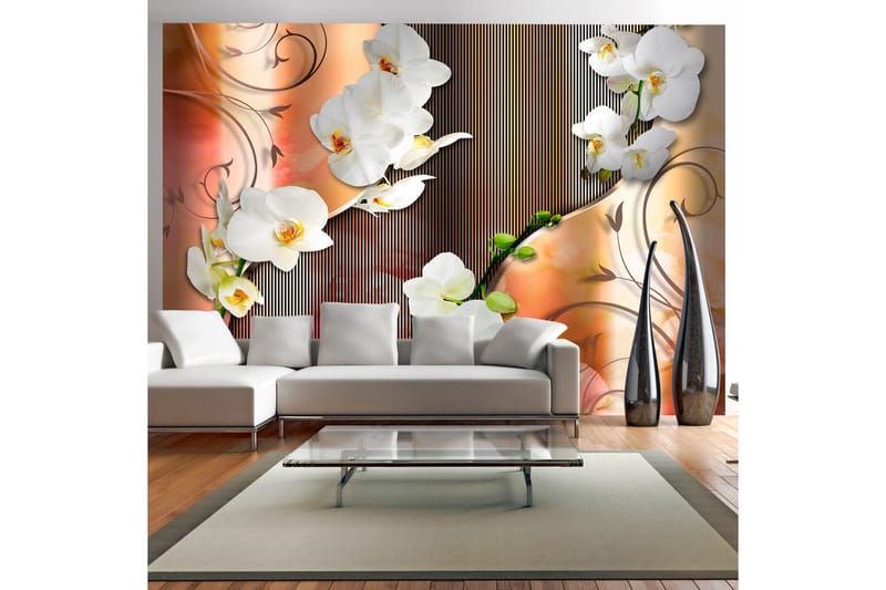 FOTOTAPET Orchid 300x210 - Artgeist sp. z o. o. - Inredning & dekor - Väggdekor - Tapeter & tapettillbehör - Fototapeter
