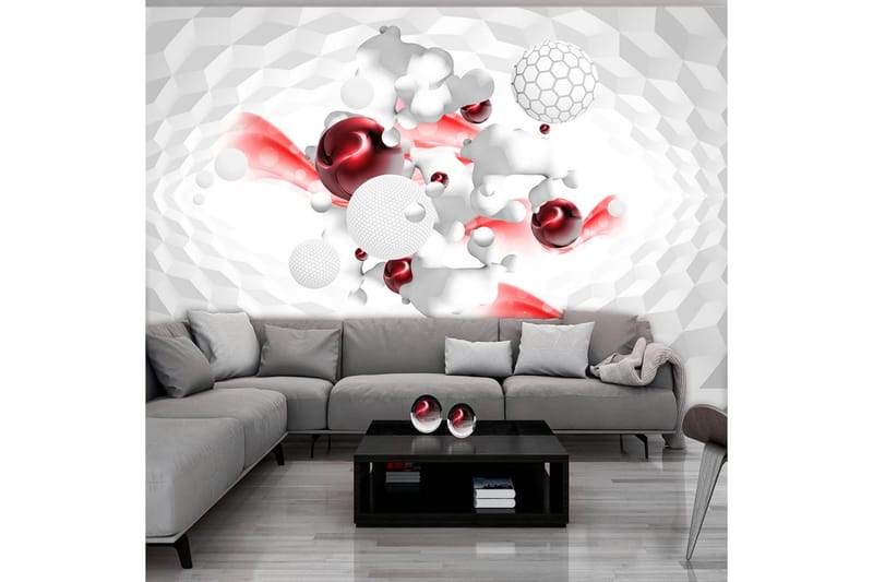 Fototapet Race Of Colours Red 400x280, Artgeist sp. z o. o.