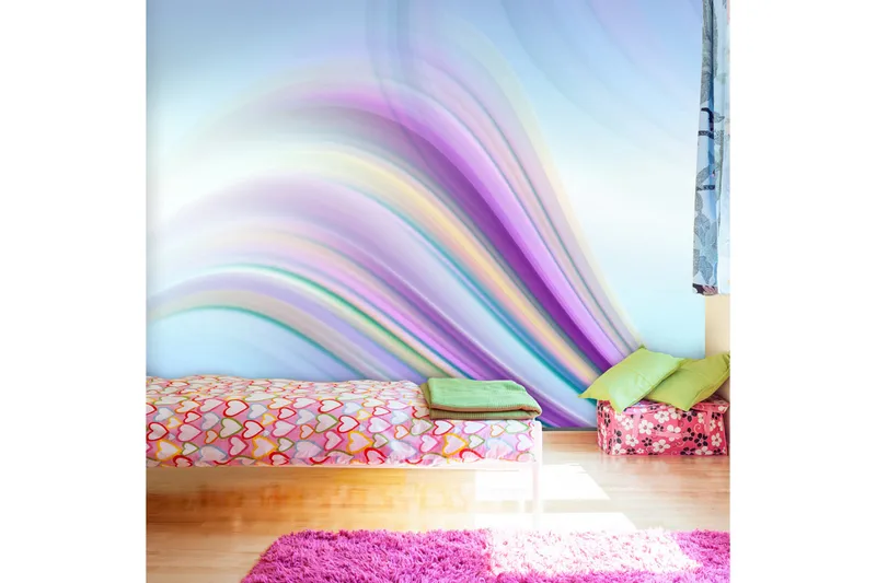 FOTOTAPET Rainbow Abstract Background 400x309, Artgeist sp. z o. o.