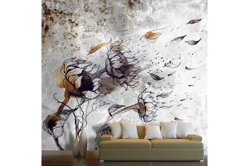 FOTOTAPET Recall Sunflowers 350x245, Artgeist sp. z o. o.