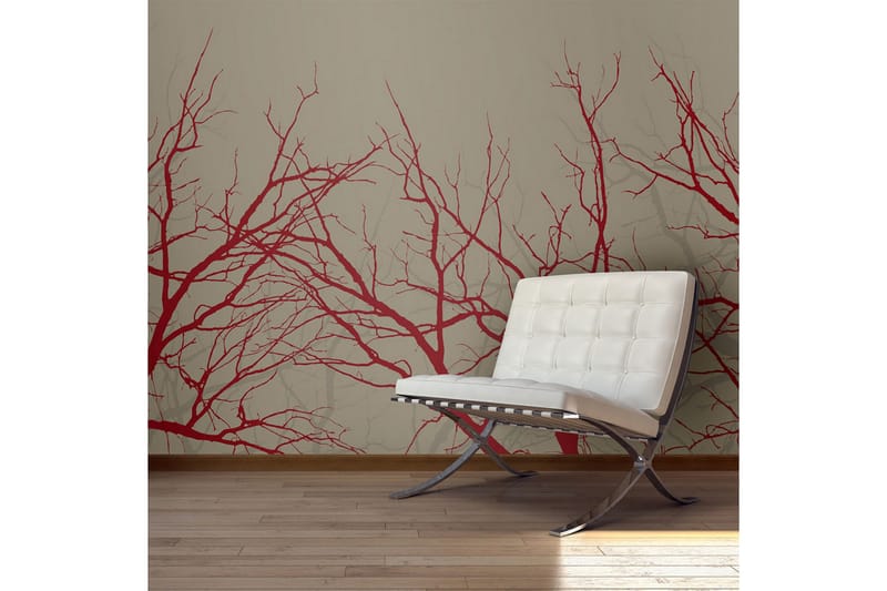 Fototapet Red-Hot Branches 300x231 - Artgeist sp. z o. o. - Inredning & dekor - Väggdekor - Tapeter & tapettillbehör - Fototapeter
