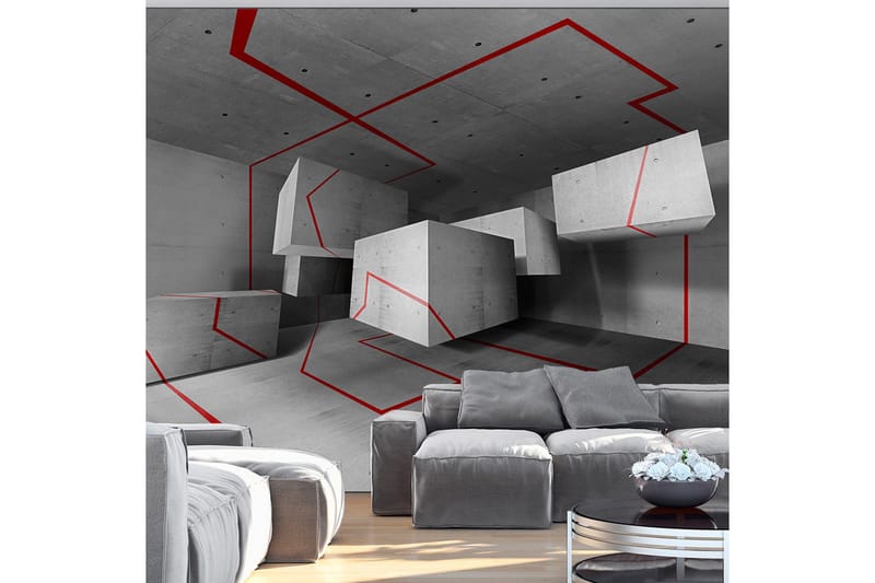 Fototapet Red Trail 100x70, Artgeist sp. z o. o.