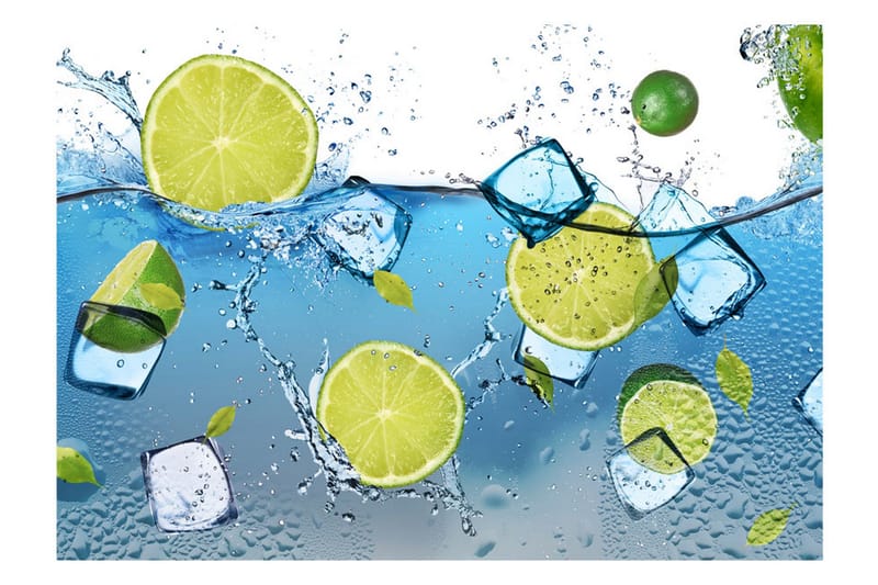 Fototapet Refreshing Lemonade 350x245 - Artgeist sp. z o. o. - Inredning & dekor - Väggdekor - Tapeter & tapettillbehör - Fototapeter