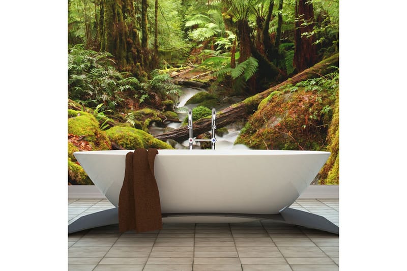 Fototapet Regnskog 200x154 - Artgeist sp. z o. o. - Inredning & dekor - Väggdekor - Tapeter & tapettillbehör - Fototapeter