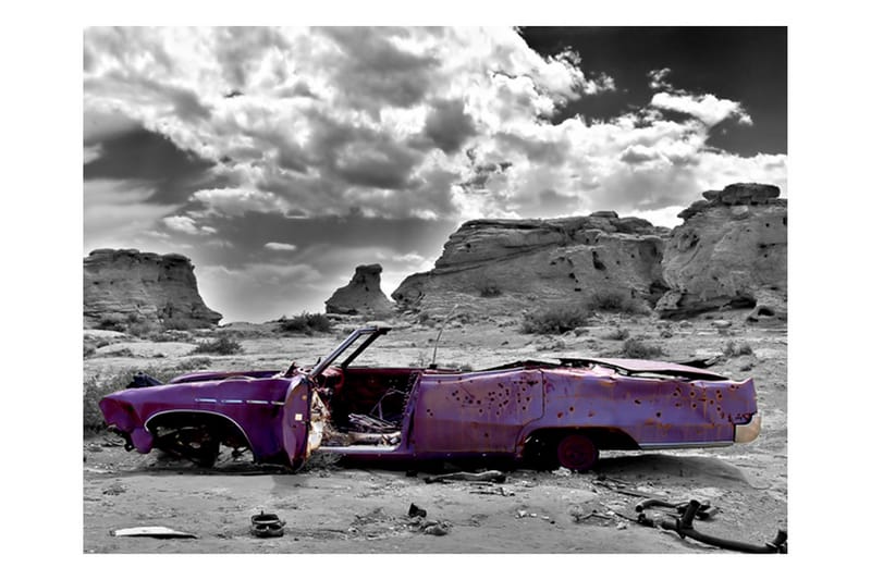 FOTOTAPET Retro Bil På Colorado Desert 300x231 - Artgeist sp. z o. o. - Fototapeter