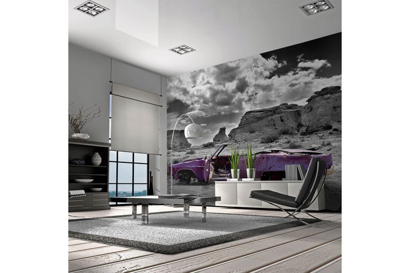 Fototapet Retro Bil På Colorado Desert 300x231, Artgeist sp. z o. o.