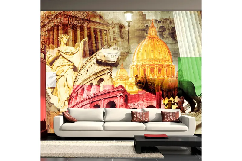 Fototapet Rom Kollage 100x70, Artgeist sp. z o. o.