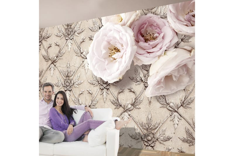 Fototapet Romantic Beige 350x245, Artgeist sp. z o. o.