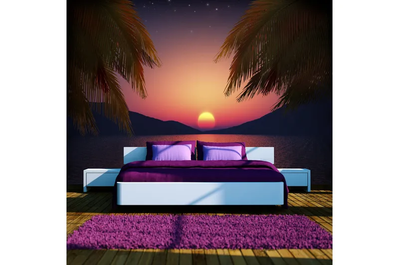 Fototapet Romantic Evening On The Beach 400x280, Artgeist sp. z o. o.