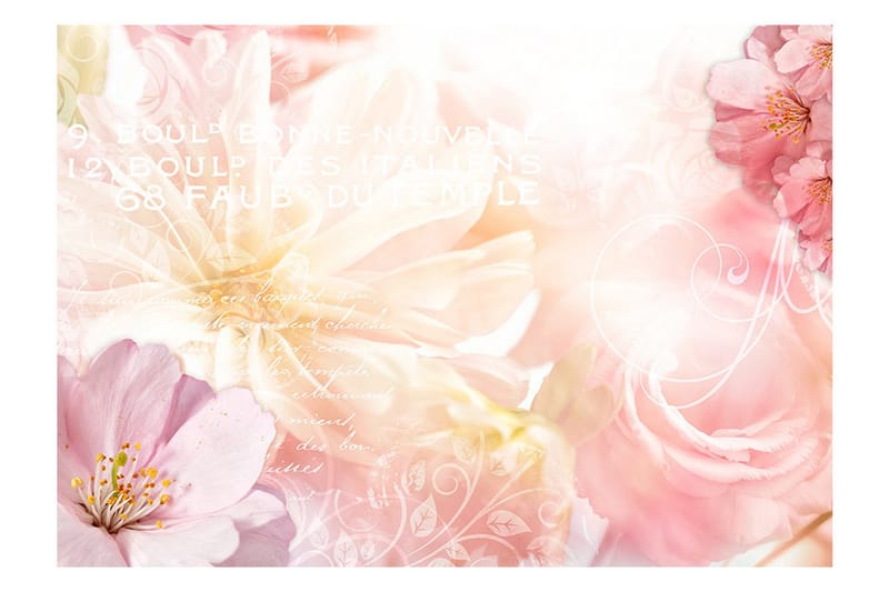 Fototapet Romantic Message 150x105 - Artgeist sp. z o. o. - Inredning & dekor - Väggdekor - Tapeter & tapettillbehör - Fototapeter