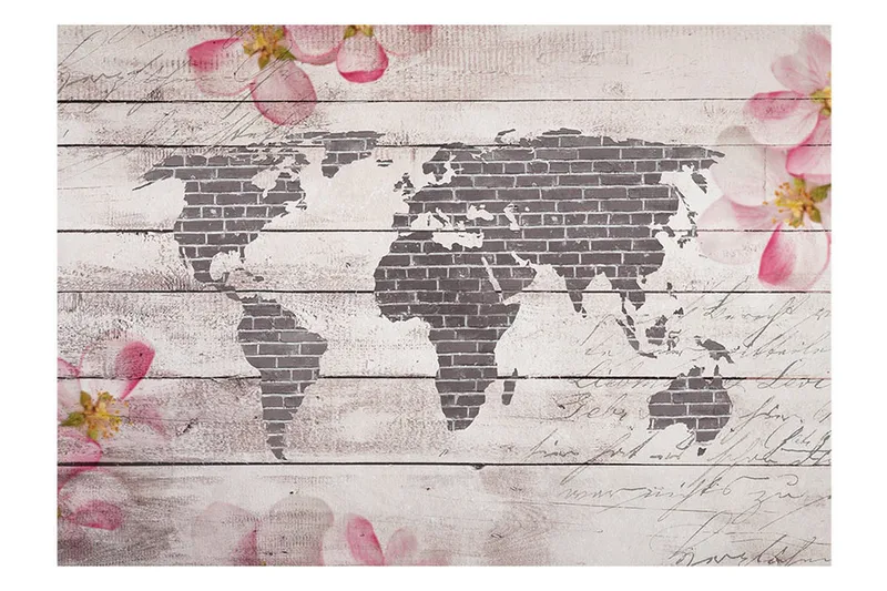 Fototapet Romantic World 300x210 - Artgeist sp. z o. o. - Inredning & dekor - Väggdekor - Tapeter & tapettillbehör - Fototapeter