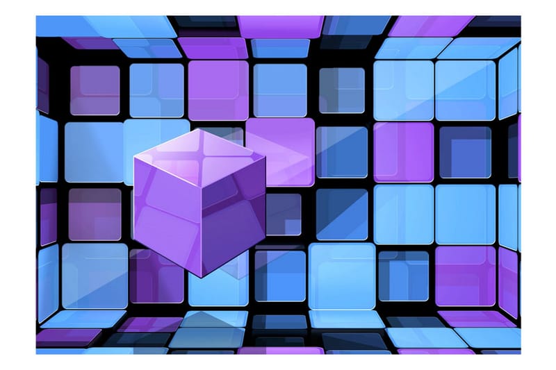 Fototapet Rubik's Cube Variation 300x210 - Artgeist sp. z o. o. - Inredning & dekor - Väggdekor - Tapeter & tapettillbehör - Fototapeter