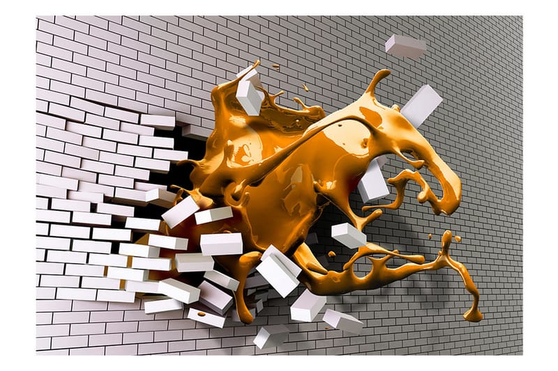 FOTOTAPET Saffron Afflatus 300x210 - Artgeist sp. z o. o. - Inredning & dekor - Väggdekor - Tapeter & tapettillbehör - Fototapeter