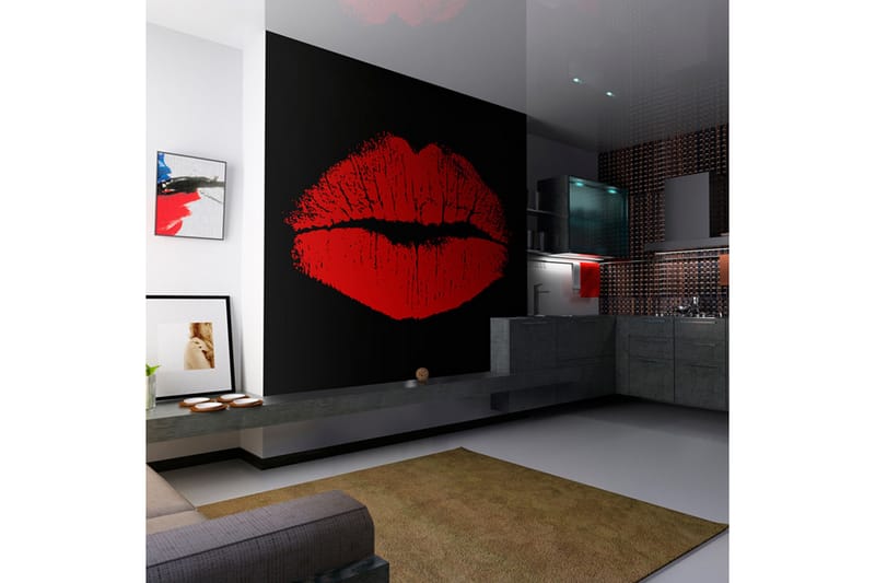 FOTOTAPET Sensual Lips 250x193 - Artgeist sp. z o. o. - Inredning & dekor - Väggdekor - Tapeter & tapettillbehör - Fototapeter
