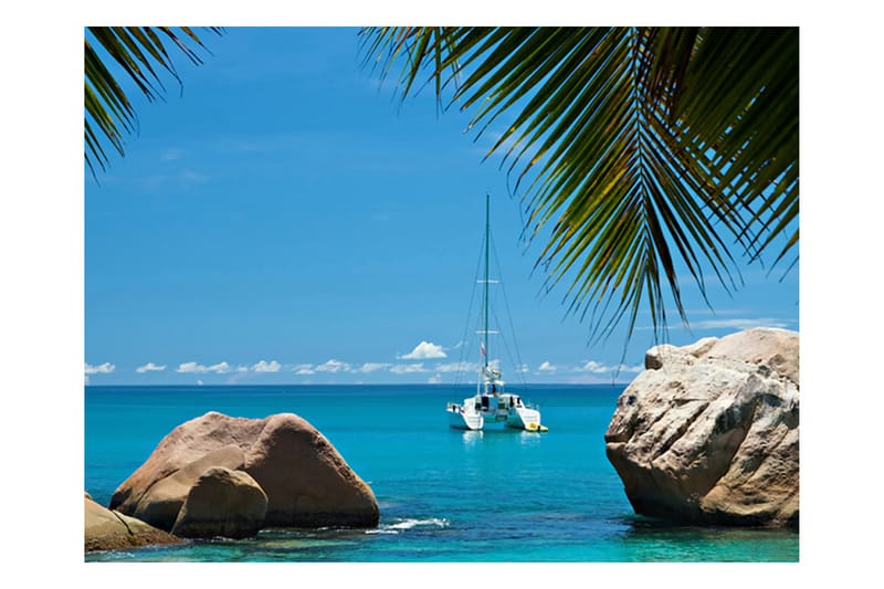 FOTOTAPET Seychelles 300x231 - Artgeist sp. z o. o. - Inredning & dekor - Väggdekor - Tapeter & tapettillbehör - Fototapeter