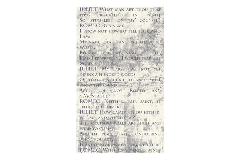 Fototapet Shakespeare's Lovers 50x1000 - Artgeist sp. z o. o. - Inredning & dekor - Väggdekor - Tapeter & tapettillbehör - Fototapeter