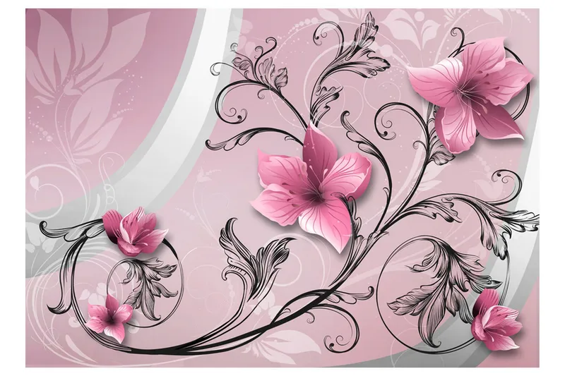 FOTOTAPET Signs Of Happiness 100x70 - Artgeist sp. z o. o. - Inredning & dekor - Väggdekor - Tapeter & tapettillbehör - Fototapeter