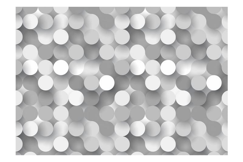 Fototapet Silver Net 300x210 - Artgeist sp. z o. o. - Inredning & dekor - Väggdekor - Tapeter & tapettillbehör - Fototapeter