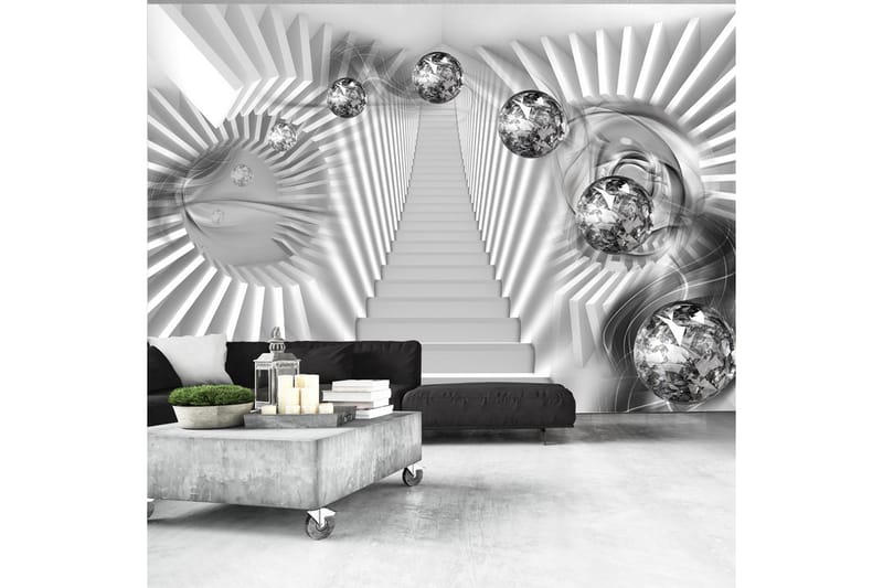 FOTOTAPET Silver Stairs 100x70, Artgeist sp. z o. o.