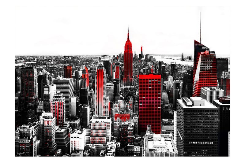 Fototapet Sin City 200x140 - Artgeist sp. z o. o. - Inredning & dekor - Väggdekor - Tapeter & tapettillbehör - Fototapeter