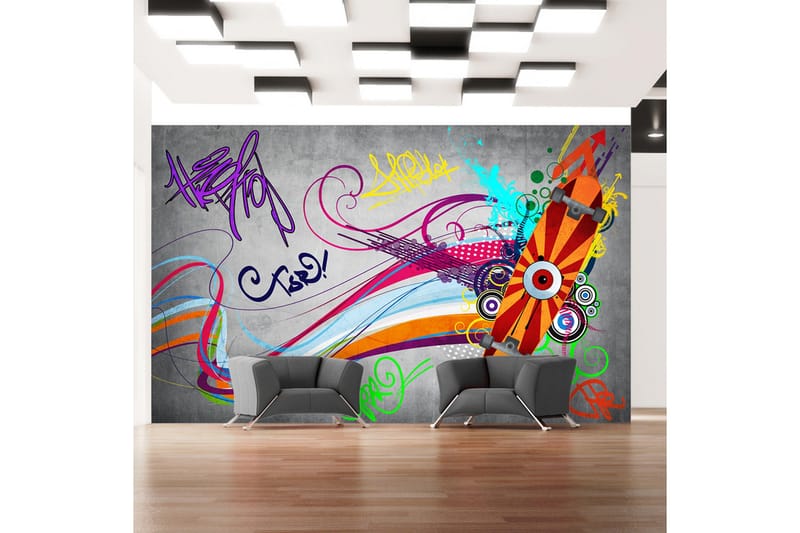 Fototapet Skateboard 350x245, Artgeist sp. z o. o.