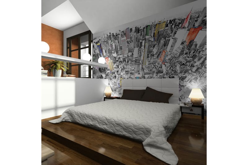 Fototapet Skiss Över New York 300x231 - Artgeist sp. z o. o. - Inredning & dekor - Väggdekor - Tapeter & tapettillbehör - Fototapeter