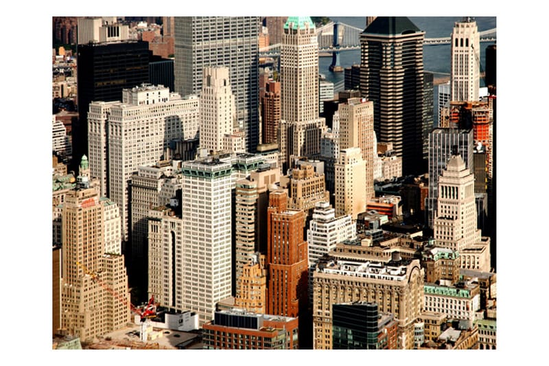 Fototapet Skyscrapers Manhattan 350x270, Artgeist sp. z o. o.