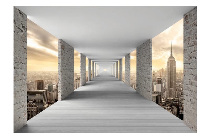 FOTOTAPET Skyward Corridor 100x70 - Artgeist sp. z o. o. - Inredning & dekor - Väggdekor - Tapeter & tapettillbehör - Fototapeter