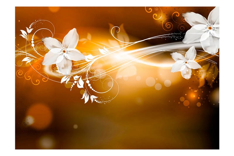 FOTOTAPET Snow Flower 350x245 - Artgeist sp. z o. o. - Inredning & dekor - Väggdekor - Tapeter & tapettillbehör - Fototapeter
