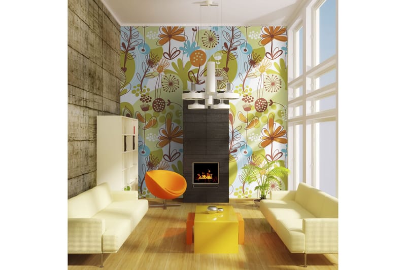 FOTOTAPET Sommar 400x309 - Artgeist sp. z o. o. - Inredning & dekor - Väggdekor - Tapeter & tapettillbehör - Fototapeter