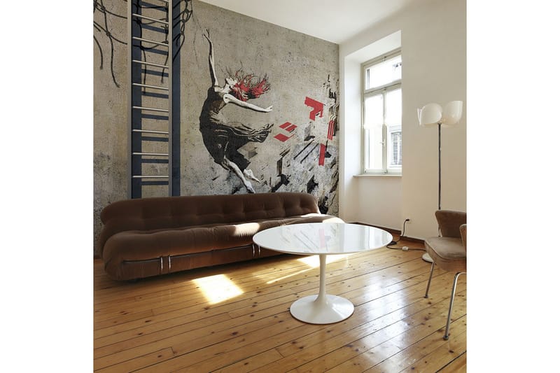 Fototapet Sömngångare Dans 200x154 - Artgeist sp. z o. o. - Inredning & dekor - Väggdekor - Tapeter & tapettillbehör - Fototapeter