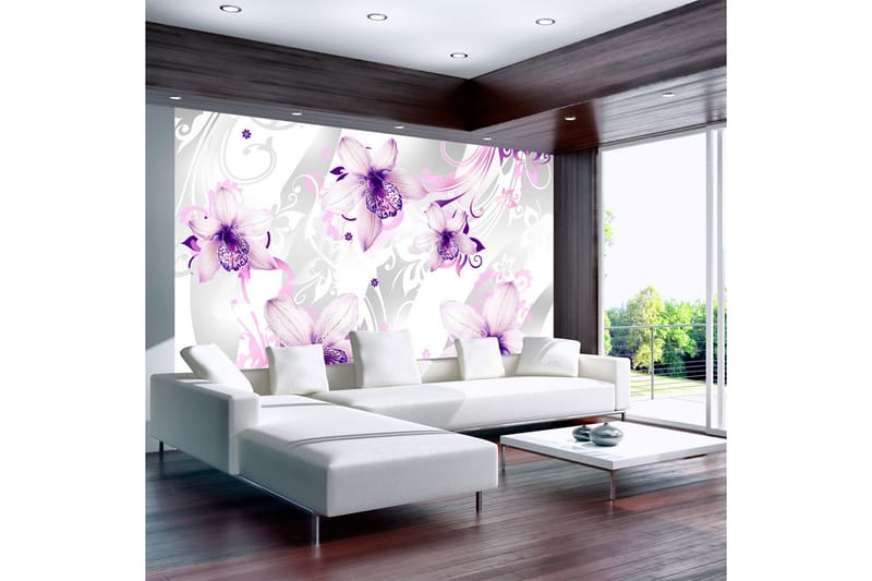 FOTOTAPET Sounds Of Subtlety Violet 350x245, Artgeist sp. z o. o.