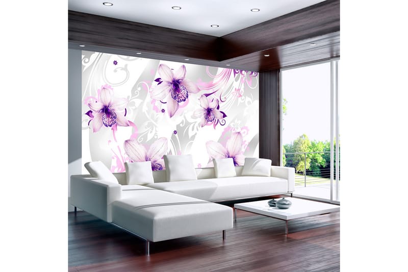 FOTOTAPET Sounds Of Subtlety Violet 400x280, Artgeist sp. z o. o.