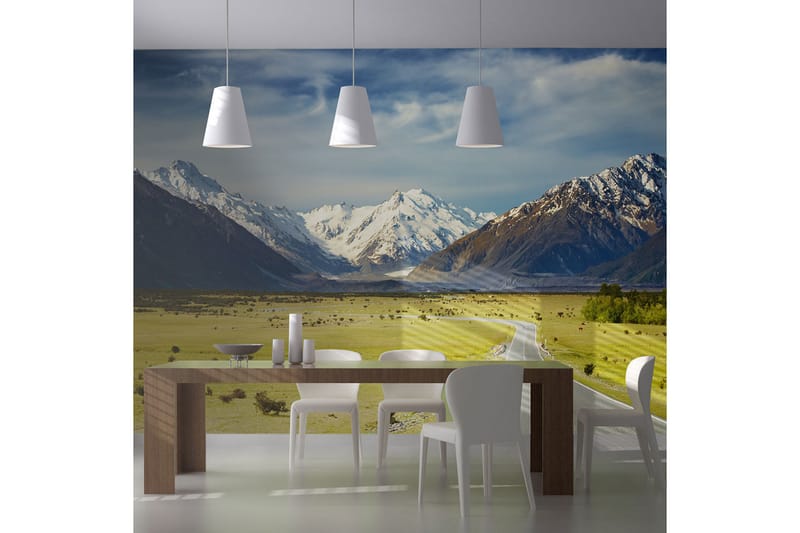 FOTOTAPET Southern Alps New Zealand 300x231 - Artgeist sp. z o. o. - Inredning & dekor - Väggdekor - Tapeter & tapettillbehör - Fototapeter