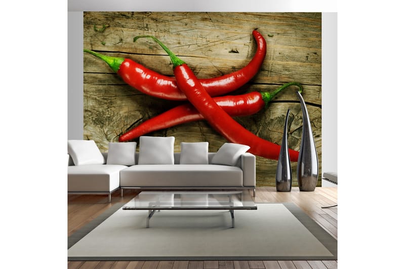 Fototapet Spicy Chili Peppers 250x193, Artgeist sp. z o. o.