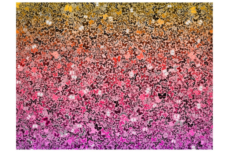 Fototapet Språket Av Fjärilar 200x154 - Artgeist sp. z o. o. - Inredning & dekor - Väggdekor - Tapeter & tapettillbehör - Fototapeter